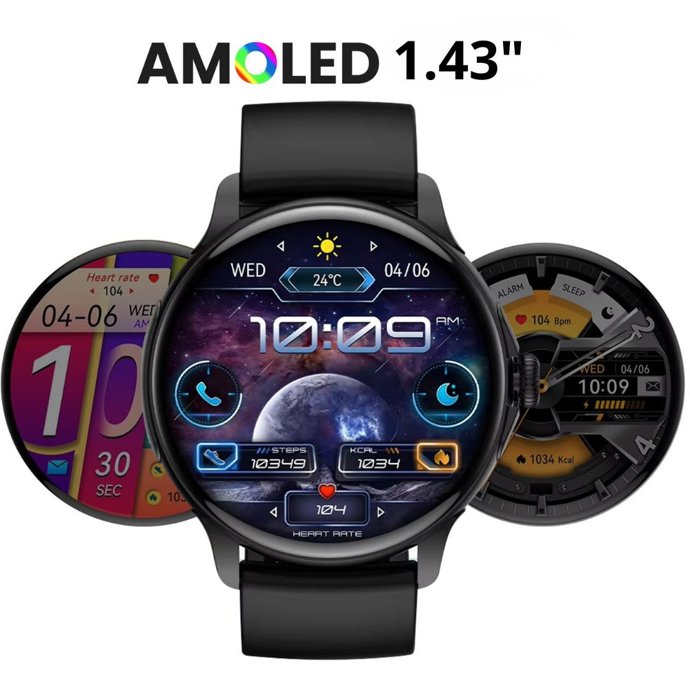 Smart Watch Moreka R08 pantalla HD Amoled  1.43