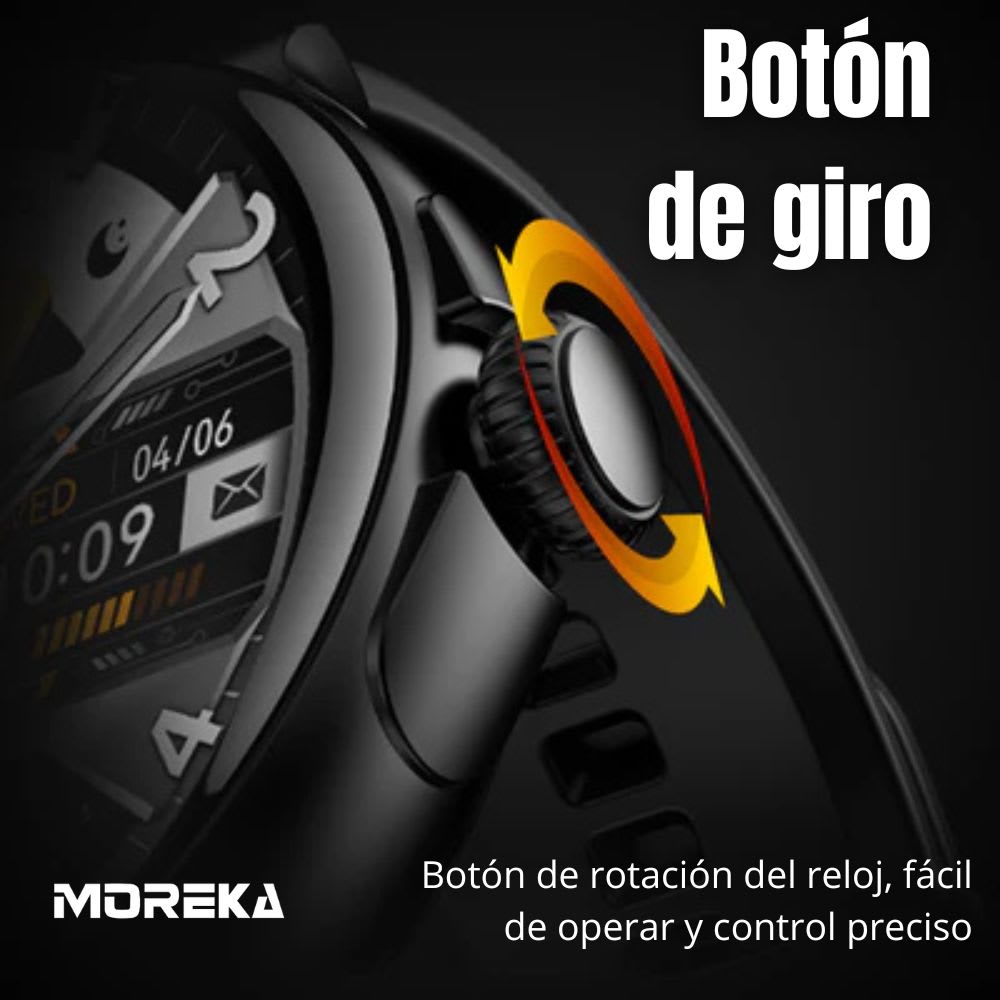 Smart Watch Moreka R08 pantalla HD Amoled  1.43