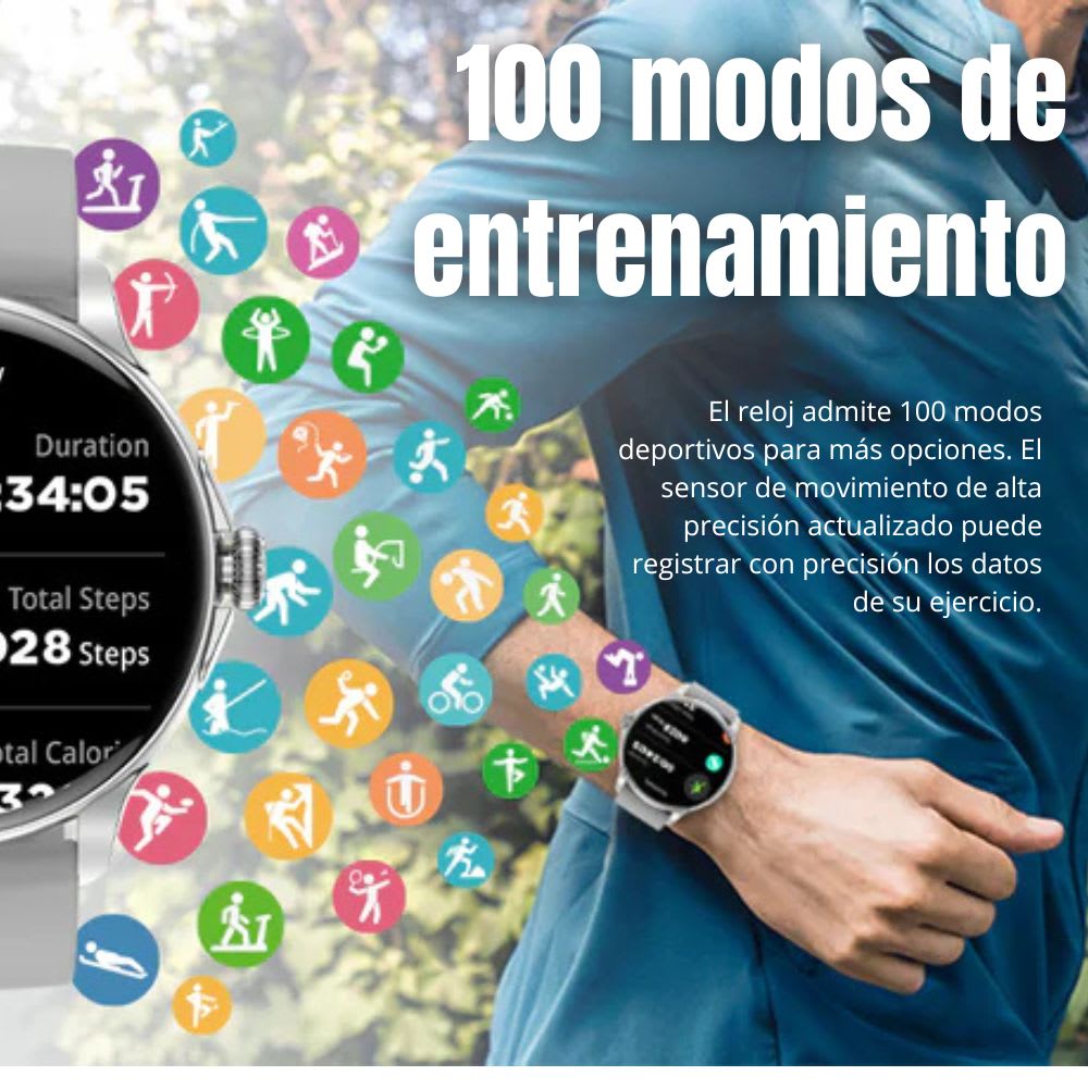 Smart Watch Moreka R08 pantalla HD Amoled  1.43