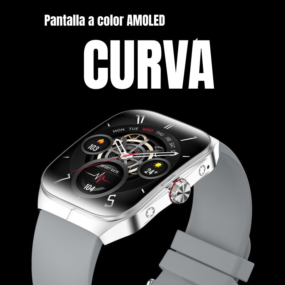 Smartwatch Moreka R09 Ultra HD Amoled IPX68 Contra Agua2