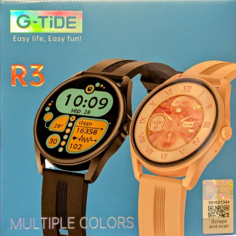 Reloj inteligente G-TIDE R3 resistente al agua 300 mAh9