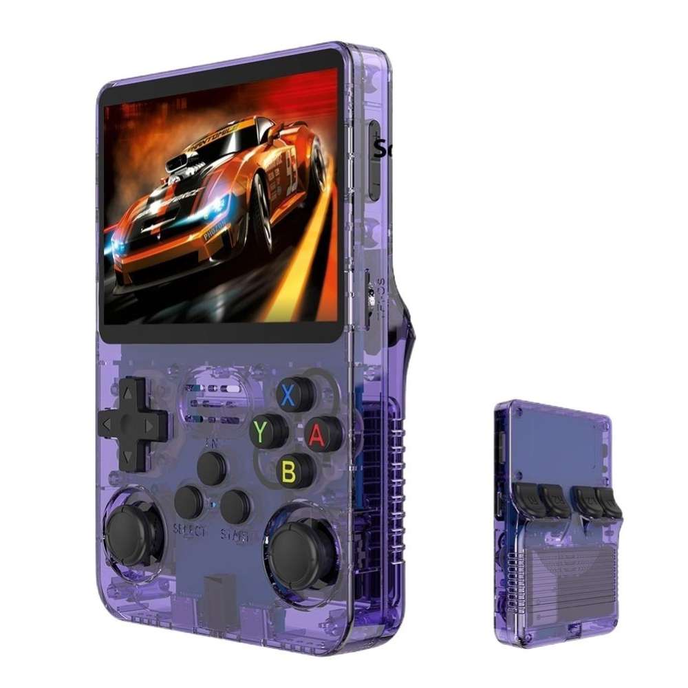 Consola de juegos portátil R36S 3.5 pulgadas retro 32 GB+64 GB r36s13