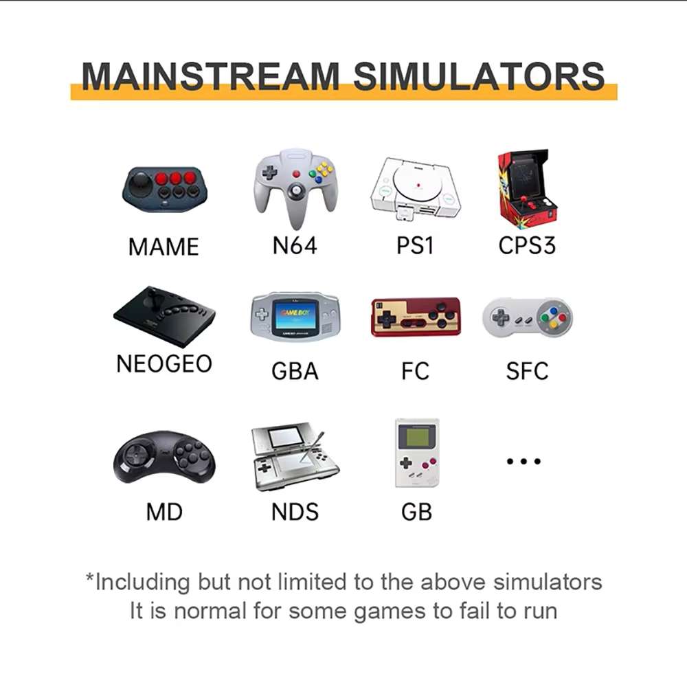 Consola de juegos portátil R36S 3.5 pulgadas retro 32 GB+64 GB r36s9