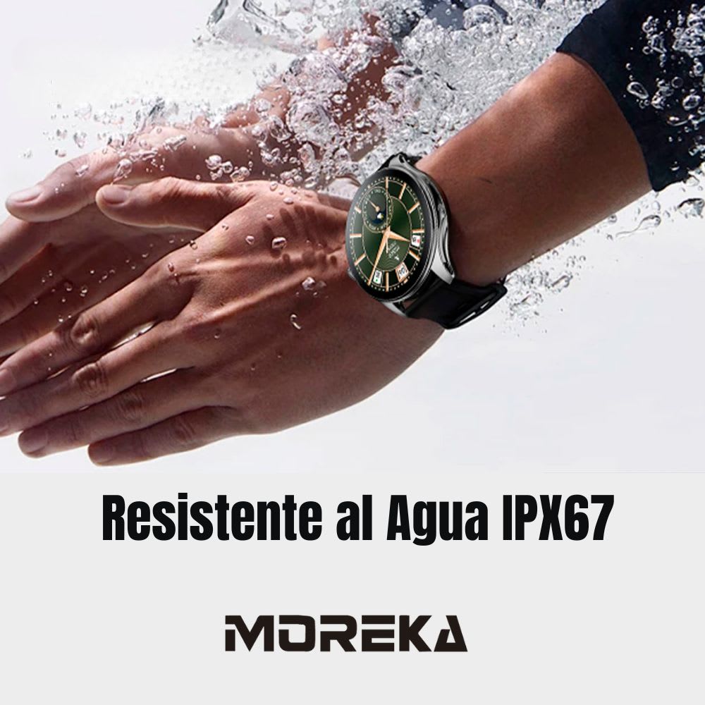 Smart Watch Moreka R05 pantalla Ultra HD Amoled contra agua IPX676