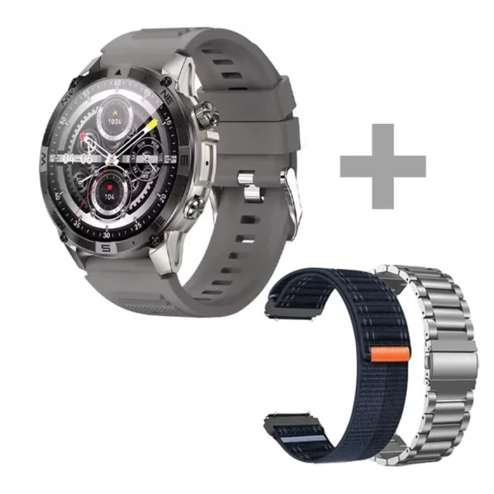 Smart Watch G-TIDE R6 PRO pantalla 1.43 GPS 260mAh 2 correas10