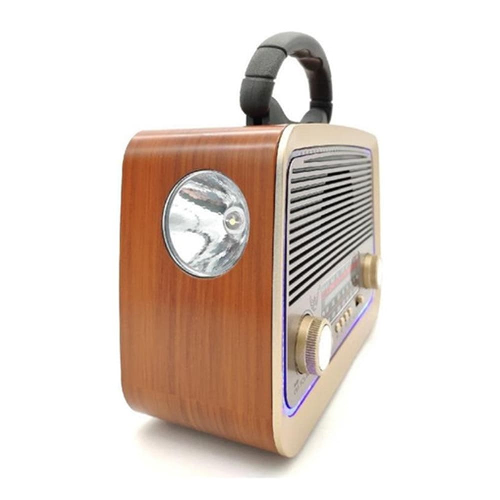 Bocina Radio FM - AM Moreka 225, Bluetooth, TF Card, Lampara, USB10
