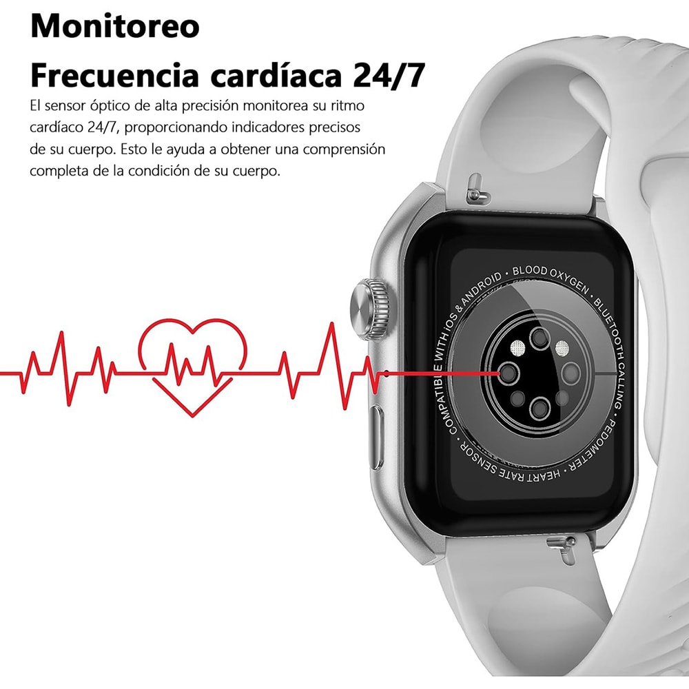 Smart Watch Moreka R03 pantalla amoled 2600mAh contra agua IPX6813