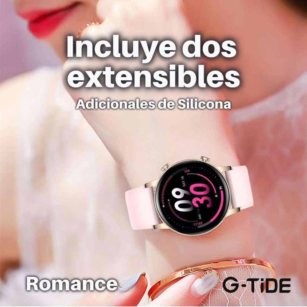 Smart Watch G-TIDE Romance resistente al agua AMOLED 260mAh8