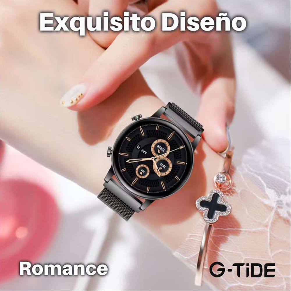 Smart Watch G-TIDE Romance resistente al agua AMOLED 260mAh4