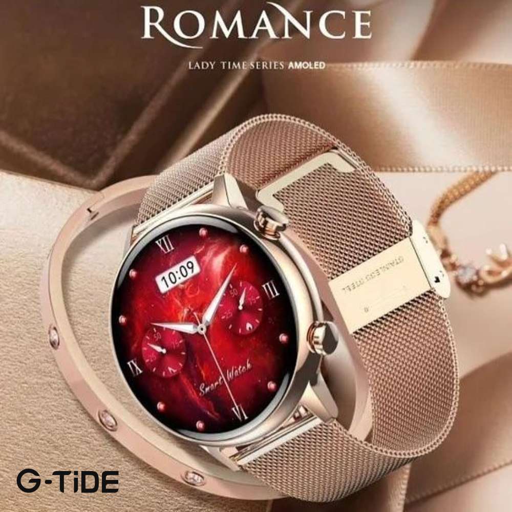 Smart Watch G-TIDE Romance resistente al agua AMOLED 260mAh2