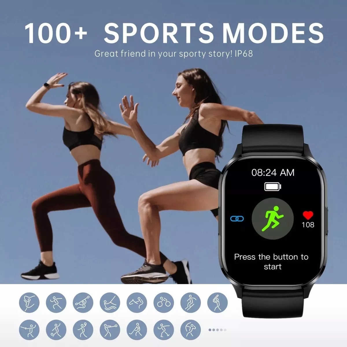 Smart Watch G-TIDE S3 PRO 240 mAh Resistente al agua2