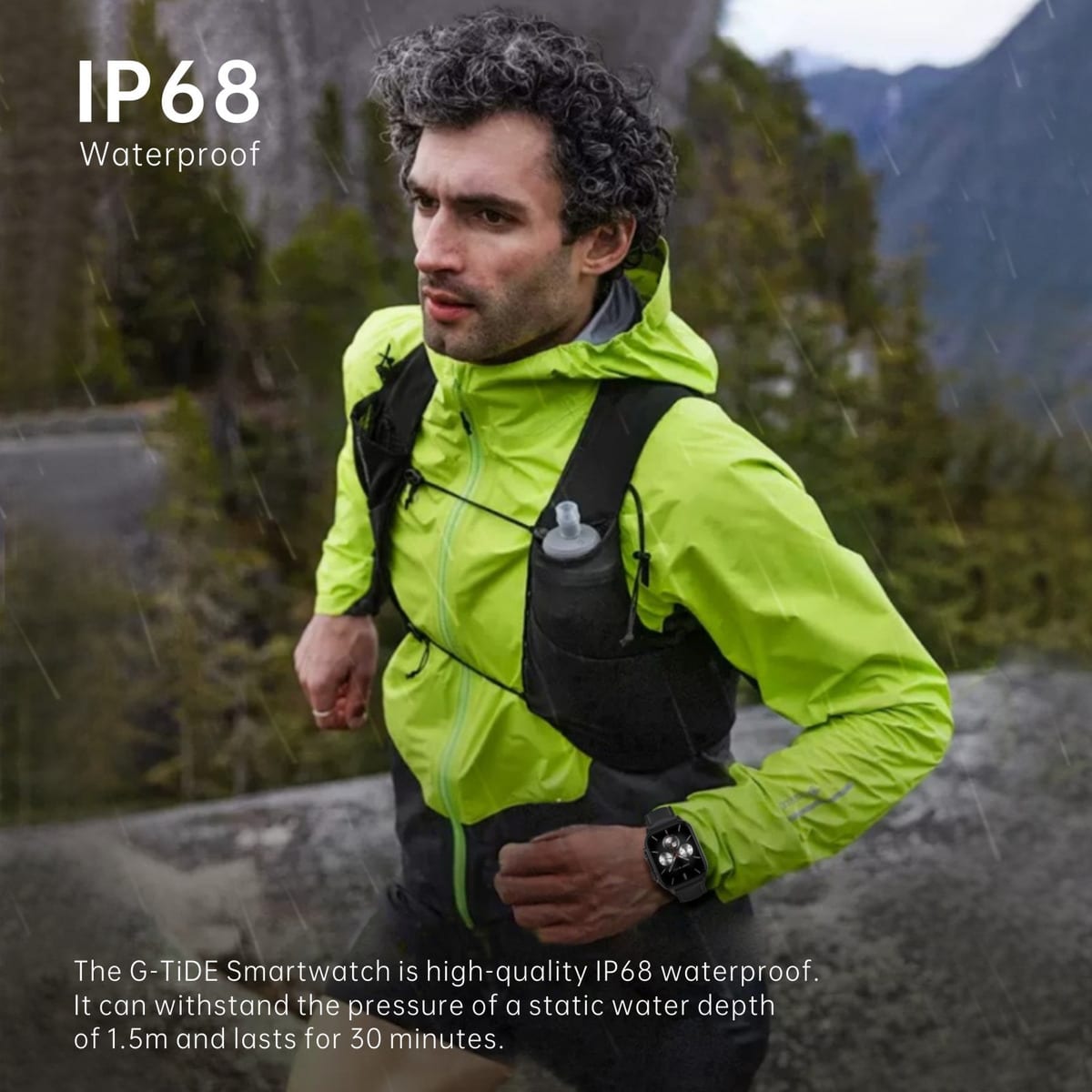 Smart Watch G-TIDE S5 PRO 260 mAh correa piel contra agua6