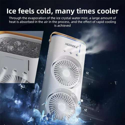 Mini climatizador Aire Acondicionado Oscilatorio ventilador4