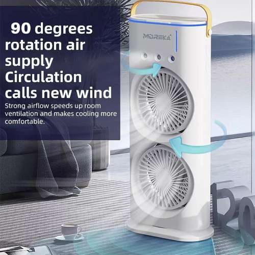 Mini climatizador Aire Acondicionado Oscilatorio ventilador7