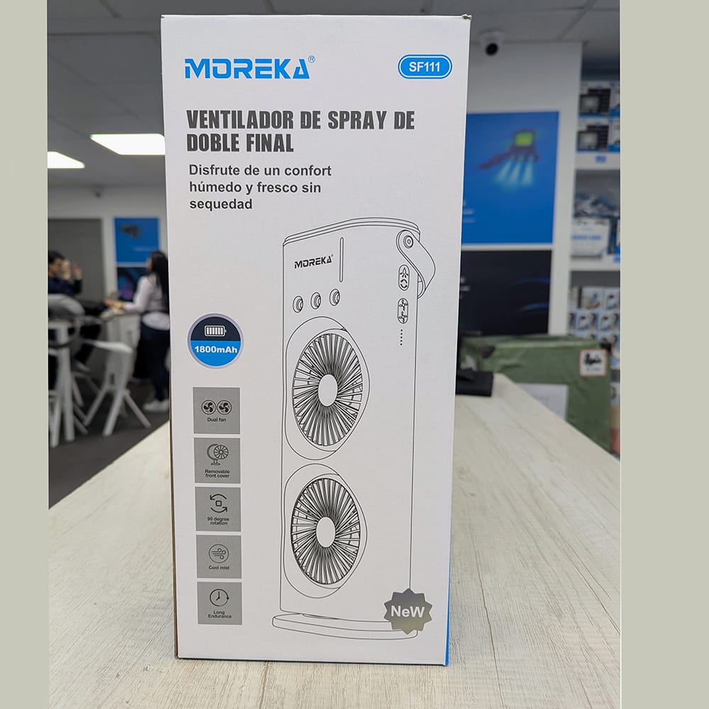 Mini climatizador Aire Acondicionado Oscilatorio ventilador10