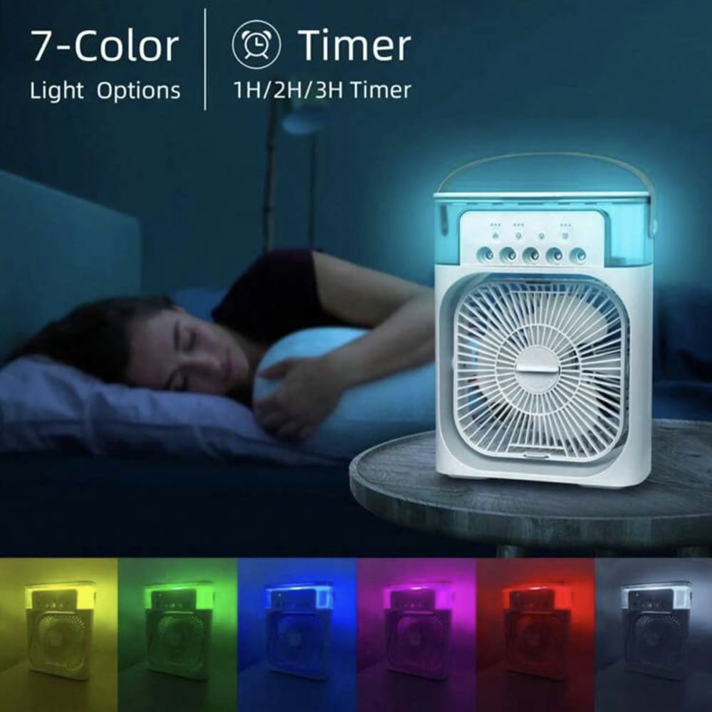 Clima Enfriador De Aire Mini Ventilador Frio Portatil Moreka SF1126