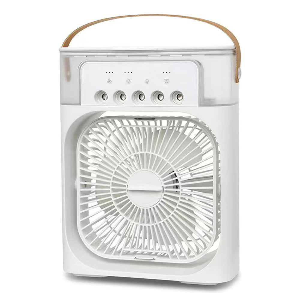 ventilador portátil climatizador de aire frio escritorio 0