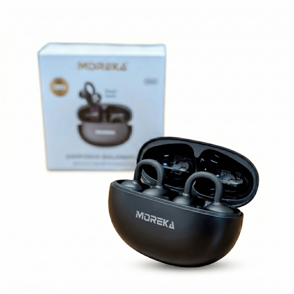 Audífonos Moreka E604 Tipo Arete Clip Bluetooth 25h Táctil2
