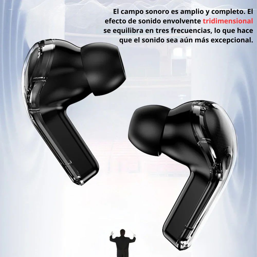 Audífonos Bluetooth Traductor IA Cancelación de Ruido ENC IPX5 SmartBuds8