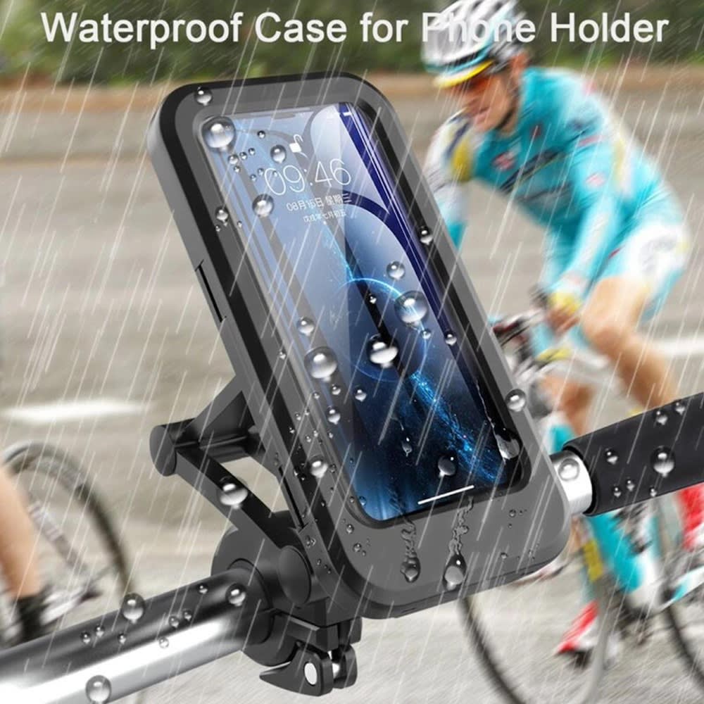 Soporte De Teléfono Móvil Motocicleta 360º Impermeable 8076