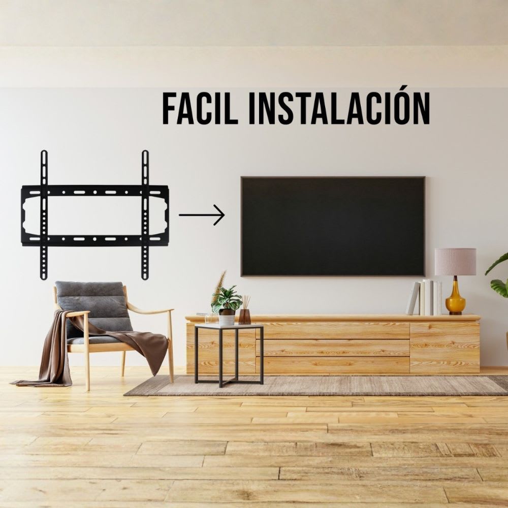 Soporte TV para 26 hasta 63 pulgadas fijo hasta 53k CE-26233