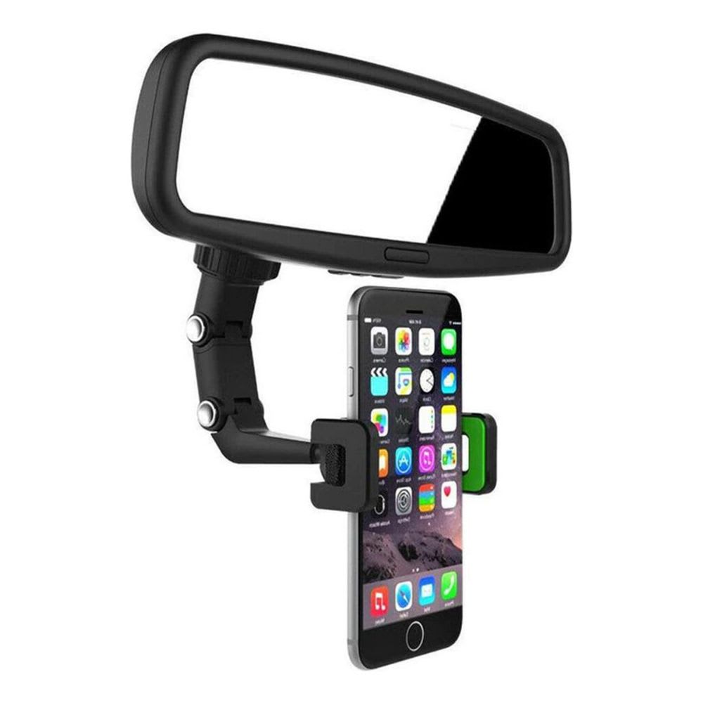 Soporte Celular CLIP-ON 360 Auto Retrovisor y Asiento Y8031