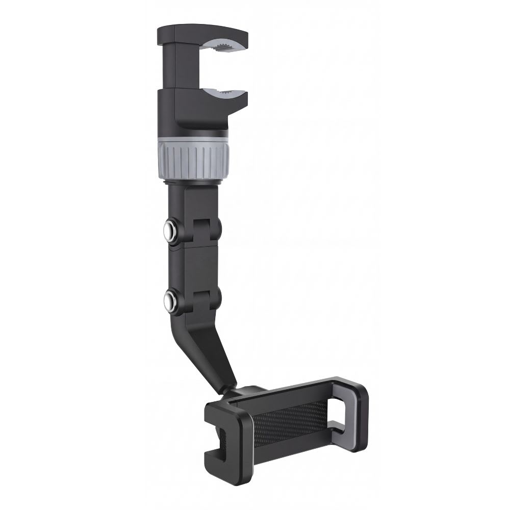 Soporte Celular CLIP-ON 360 Auto Retrovisor y Asiento Y8033