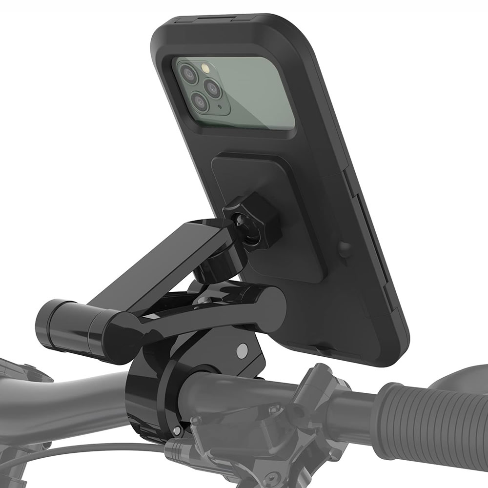 Soporte De Teléfono Móvil Motocicleta 360º Impermeable 8079