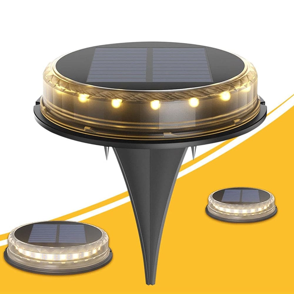 Kit de 4 Luz Solar para Césped Iluminación de 360° y 50 Horas de Brillo SQ-HP-2101-44