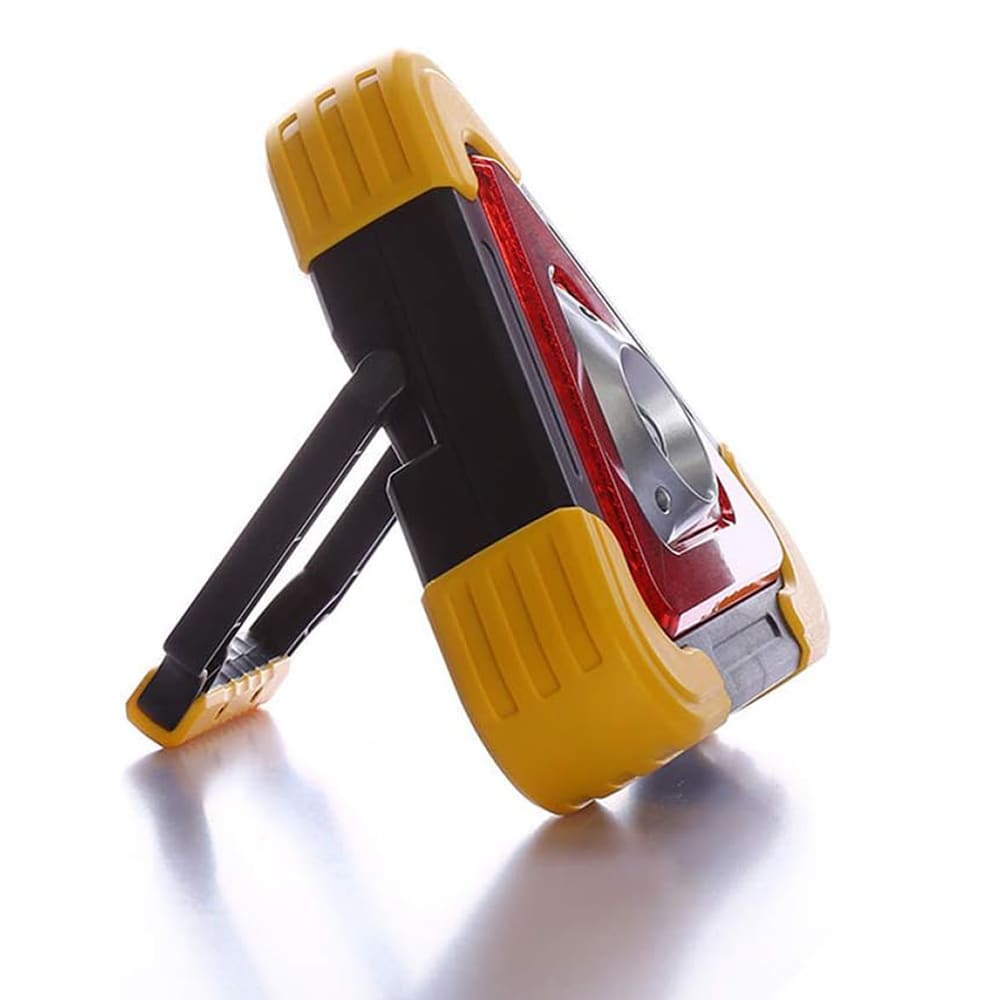 Triángulo de Advertencia LED Solar COB  2200 mAh  powerbank 18.5 largo IP65 Moreka SQ-6609 0