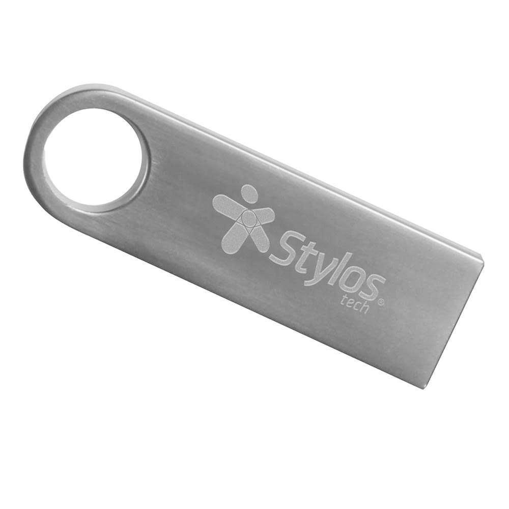 Memoria USB Stylos Tech 16GB Metálica 2.0 0