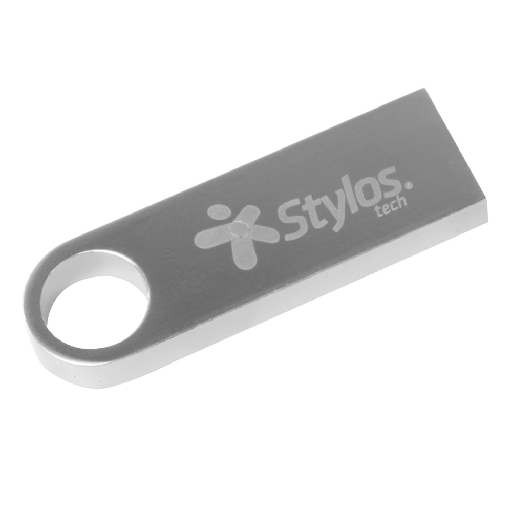 Memoria USB Stylos Tech 16GB Metálica 2.02