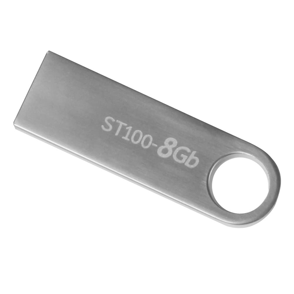 Memoria USB Stylos Tech 8GB Metálica 2.05