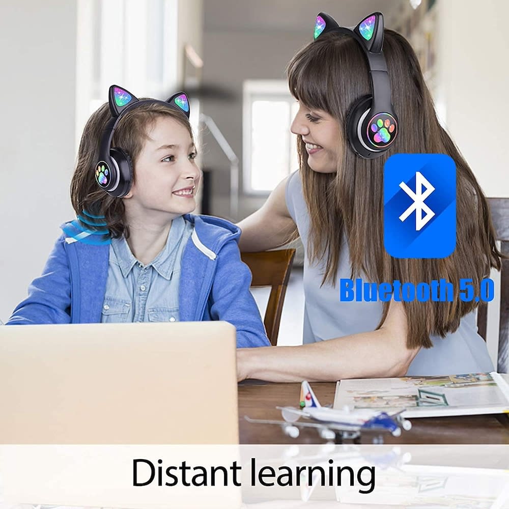 Audífonos Diadema Gato STN-28 Bluetooth RGB7