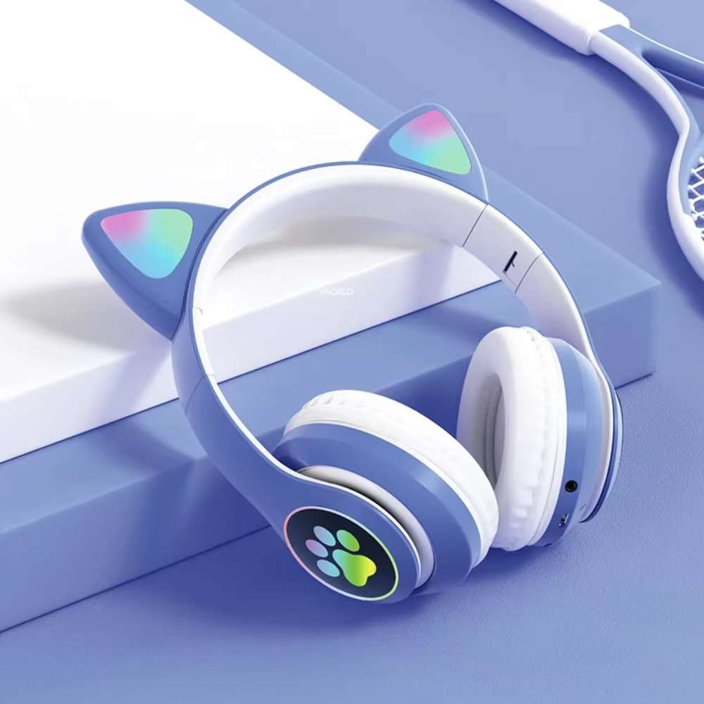 Audífonos Diadema Gato STN-28 Bluetooth RGB11