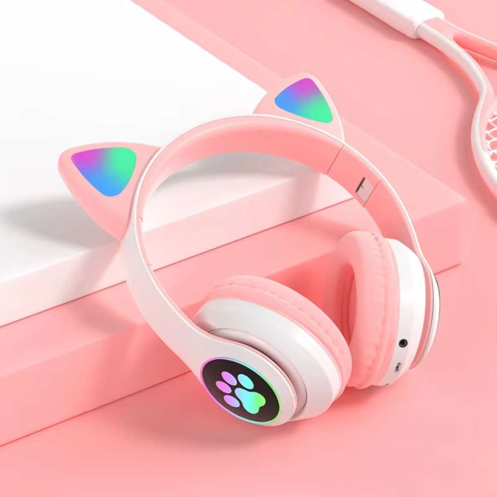 Audífonos Diadema Gato STN-28 Bluetooth RGB13