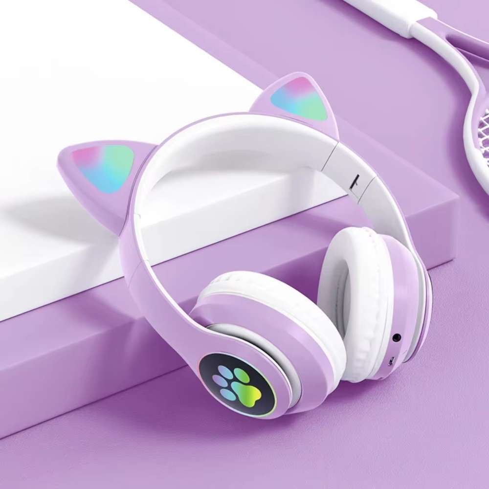 Audífonos Diadema Gato STN-28 Bluetooth RGB14