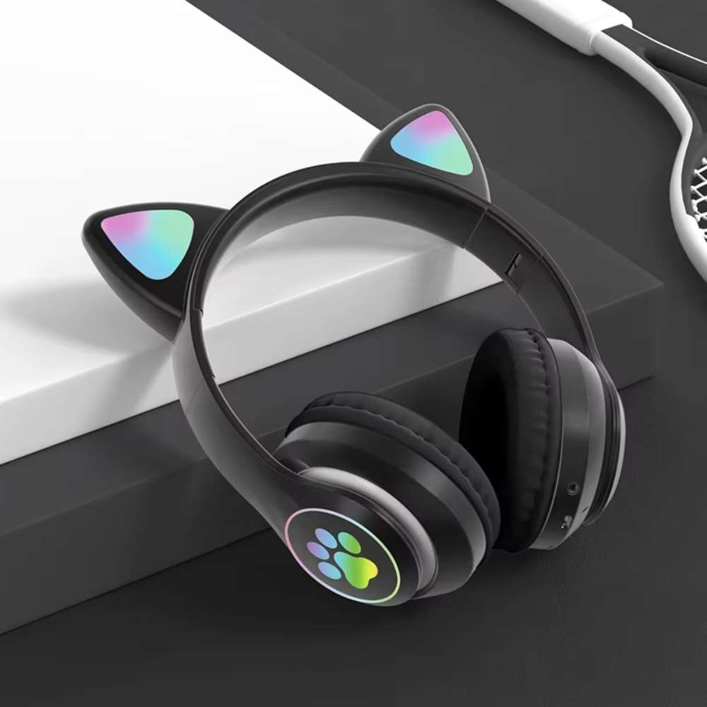 Audífonos Diadema Gato STN-28 Bluetooth RGB10