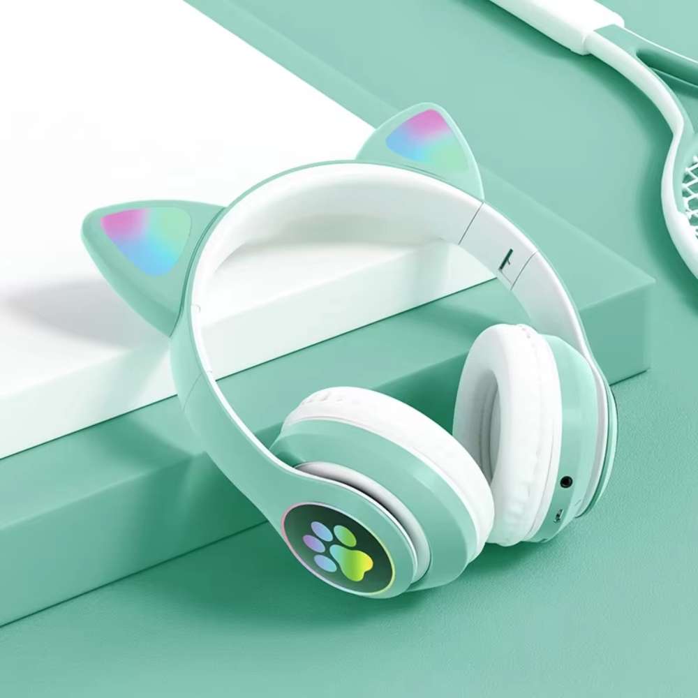 Audífonos Diadema Gato STN-28 Bluetooth RGB12