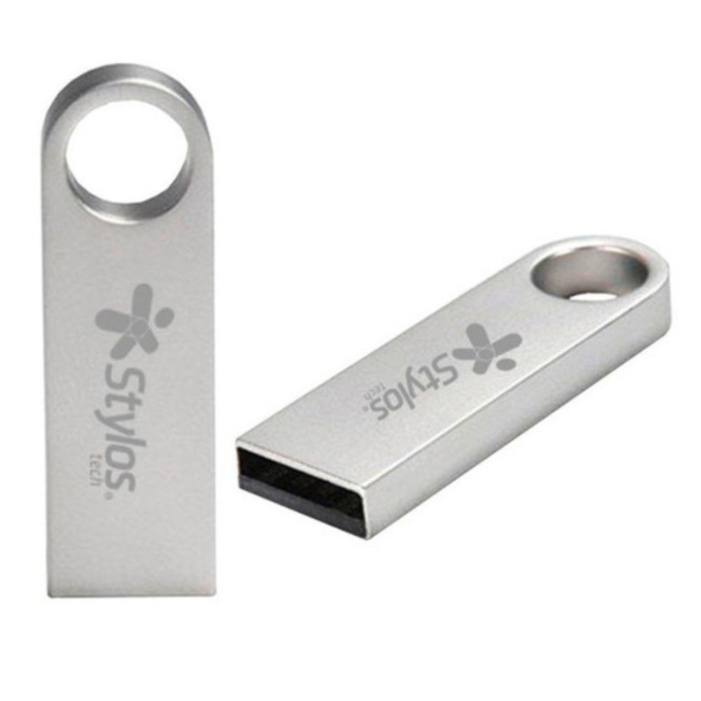 Memoria USB Stylos Tech 16GB Metálica 2.03