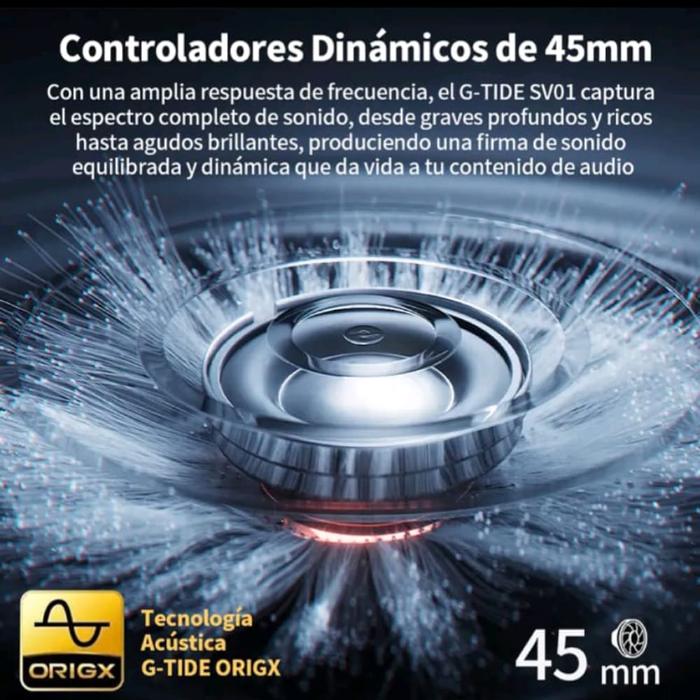 Bocina Moto Bluetooth G-TIDE SV01 TF Card Radio FM 500mAh Resistente al agua IPX66