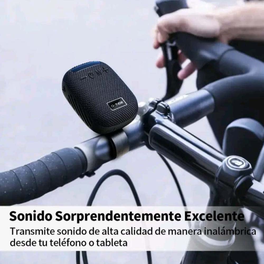 Bocina Moto Bluetooth G-TIDE SV01 TF Card Radio FM 500mAh Resistente al agua IPX64