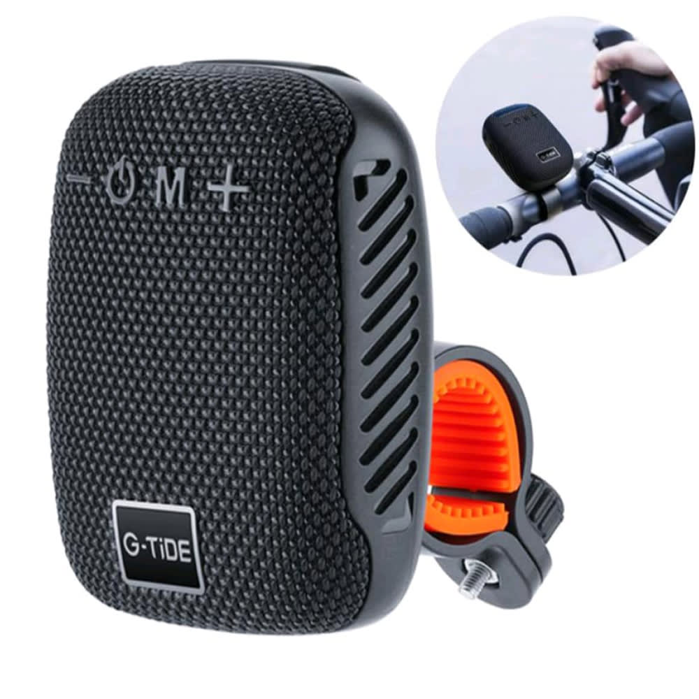 Bocina Moto Bluetooth G-TIDE SV01 TF Card Radio FM 500mAh Resistente al agua IPX6 0
