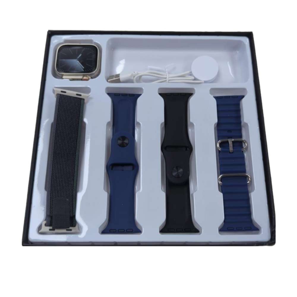 Smart Watch Ultra2 EW25 Carga Inalámbrica 4 Bandas8