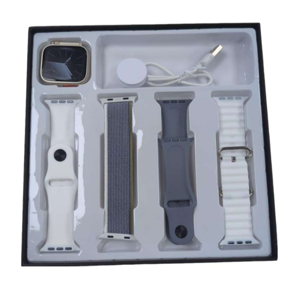 Smart Watch Ultra2 EW25 Carga Inalámbrica 4 Bandas6