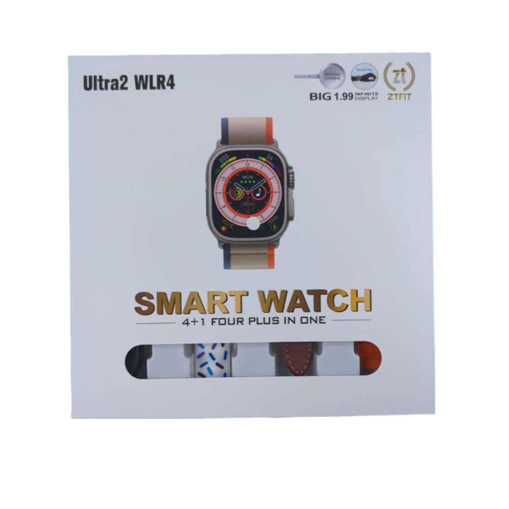 SmartWatch Ultra2 WLR4 Carga Inalámbrica 4 Bandas7