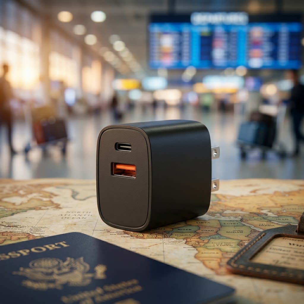 Cargador 12W 1 USB-A + 1 USB-C Nebro VGA-05110