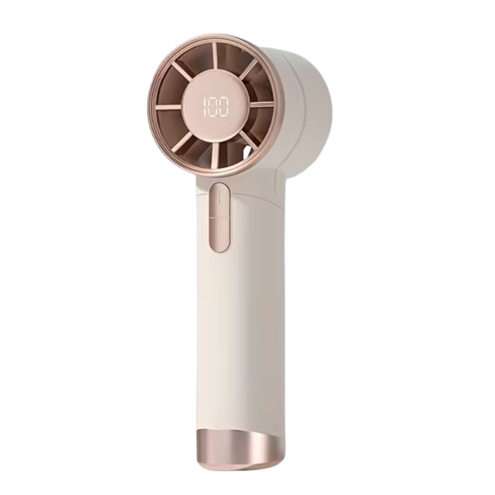 Ventilador Portátil de mano Frescura 100 velocidades 3000mAh Pantalla LED XFS-2029