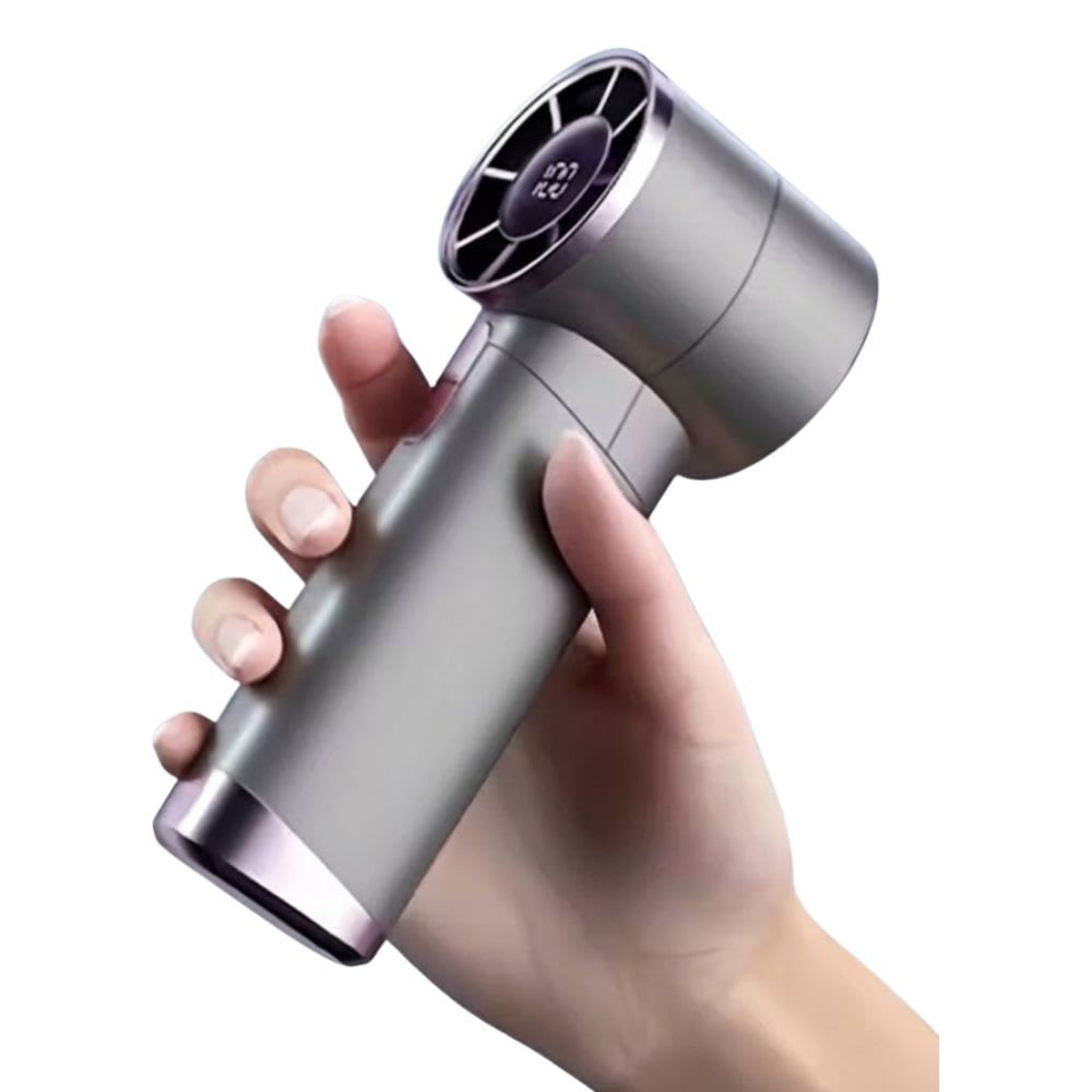 Ventilador Portátil de mano Frescura 100 velocidades 3000mAh Pantalla LED XFS-202 0