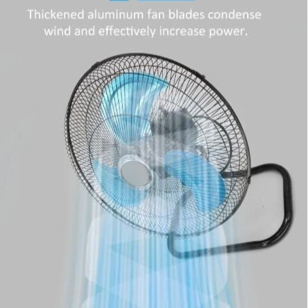 Ventilador Pedestal 18 Pulgadas Acero Moreka Dgm-291f 3 Vel2